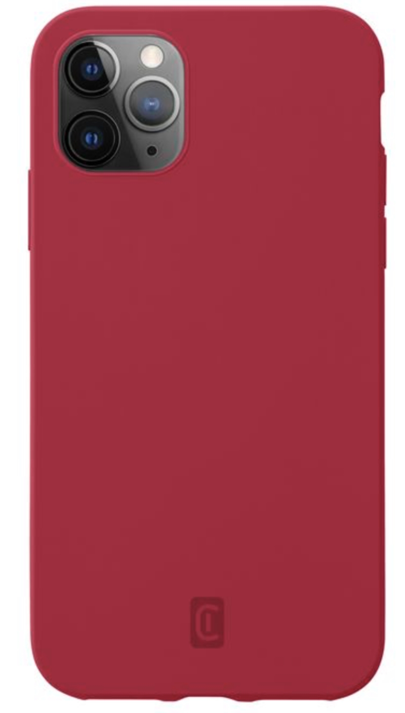 CELLULARLINE Custodia cover per iPhone 12 Max e 12 Pro Cellular Line Sensation rosso